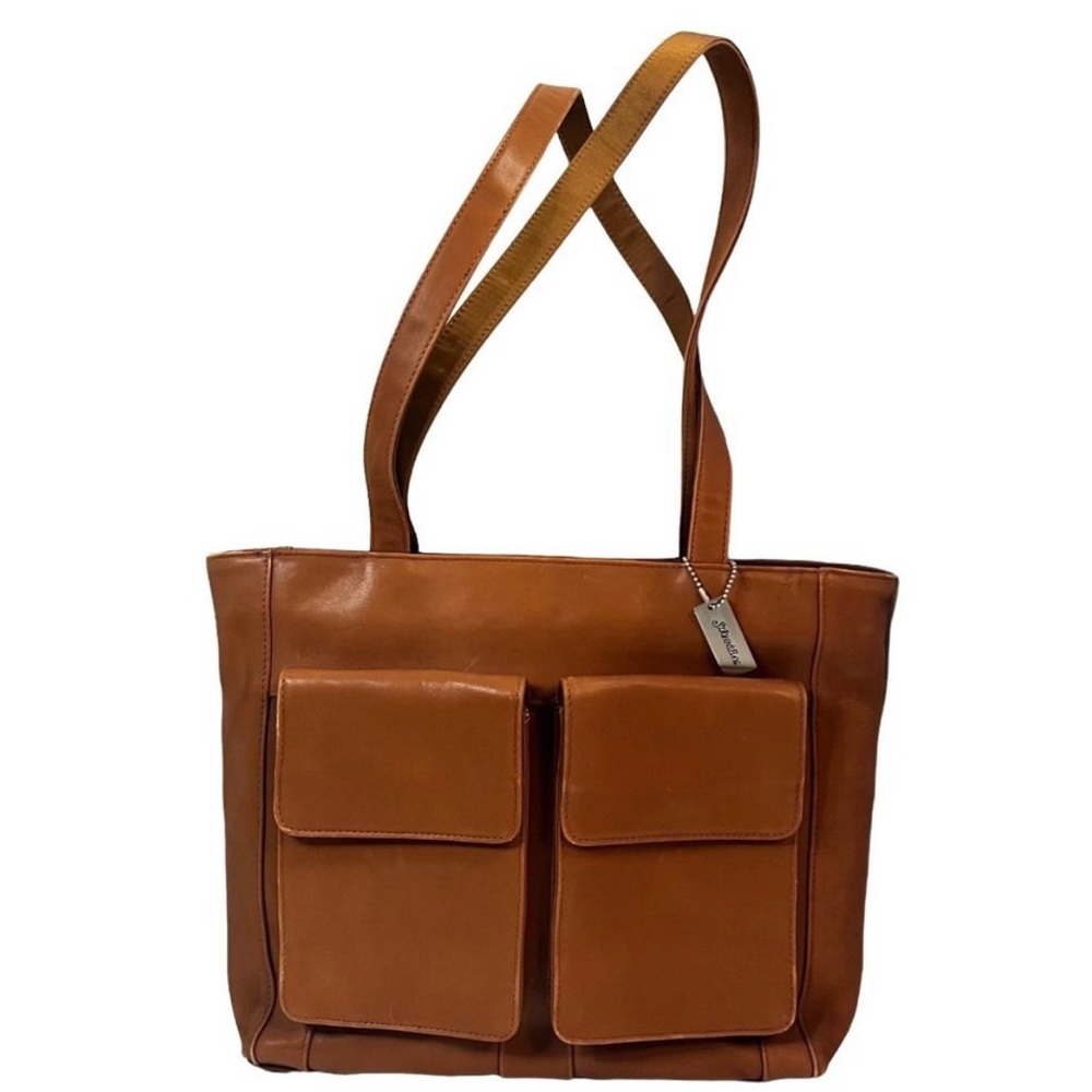 St. Johns bay leather brown bag